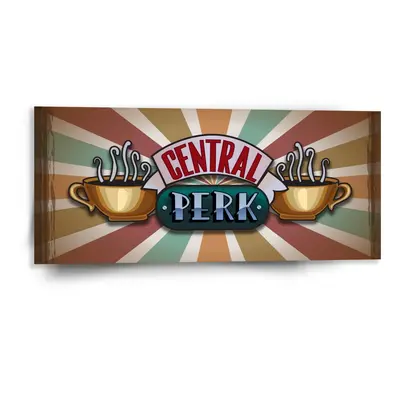 Obraz Seriál přátelé CENTRAL PERK Abstrakce - 110x50 cm