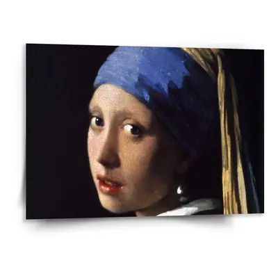 Obraz Dívka s perlou - Johannes Vermeer - 150x110 cm