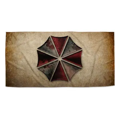 Ručník Resident Evil Umbrella Corporation Vintage - 50x100 cm