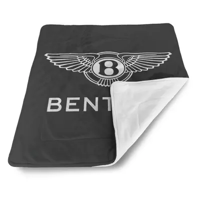 Deka pro miminko Logo Bentley Černý - 80x100 cm