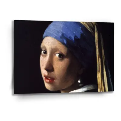 Obraz Dívka s perlou - Johannes Vermeer - 90x60 cm