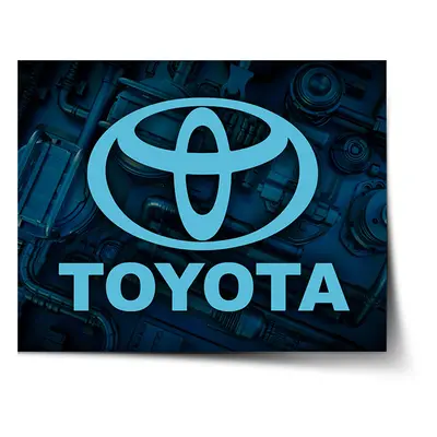 Plakát Logo Toyota Motor - 60x40 cm