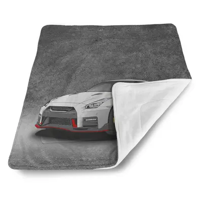 Deka pro miminko Nissan GTR 35 Šedý - 90x120 cm