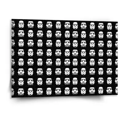 Obraz Star Wars Stormtrooper Pattern - 150x110 cm