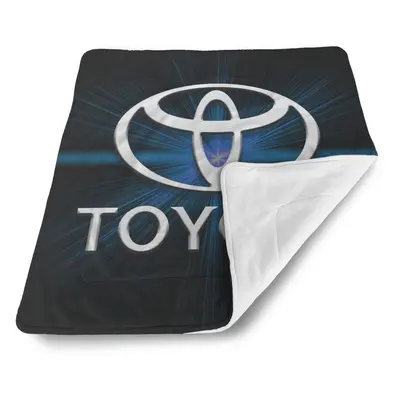 Deka pro miminko Toyota Blue Glow - 90x120 cm