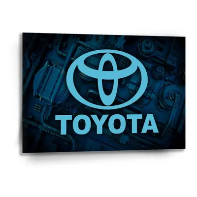 Obraz Logo Toyota Motor - 90x60 cm