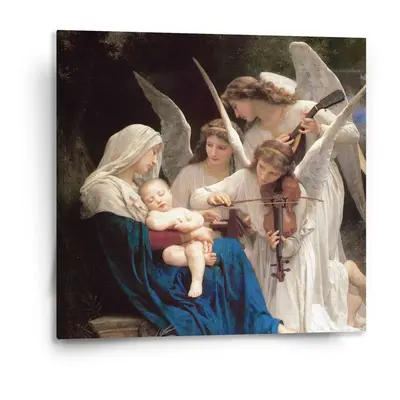 Obraz Panna s anděly - William-Adolphe Bouguereau - 110x110 cm