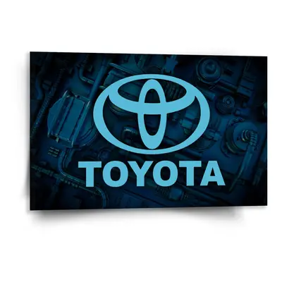 Obraz Logo Toyota Motor - 120x80 cm