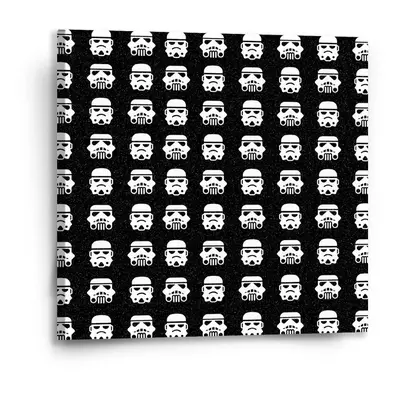 Obraz Star Wars Stormtrooper Pattern - 50x50 cm