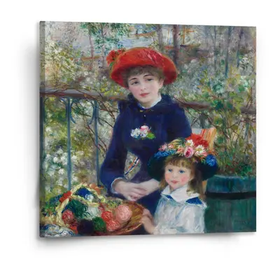 Obraz Dvě sestry (Na Terase) - Pierre-Auguste Renoir - 110x110 cm