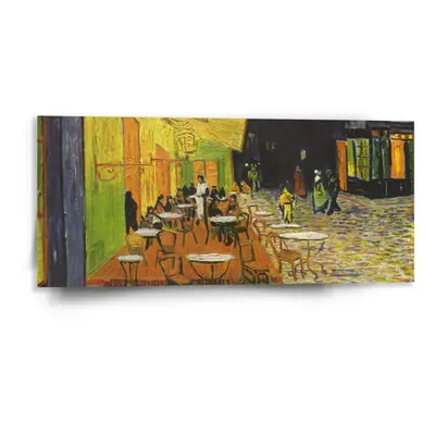 Obraz Terasa kavárny v noci - Vincent van Gogh - 110x50 cm