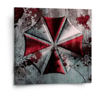 Obraz Resident Evil Umbrella Corporation Steel - 110x110 cm