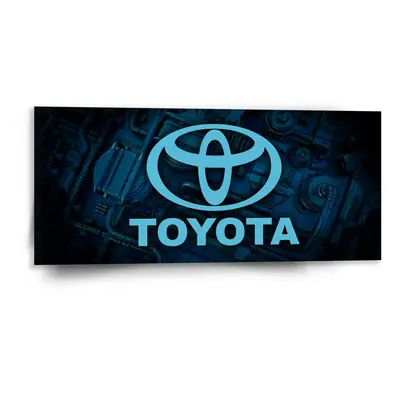 Obraz Logo Toyota Motor - 110x50 cm