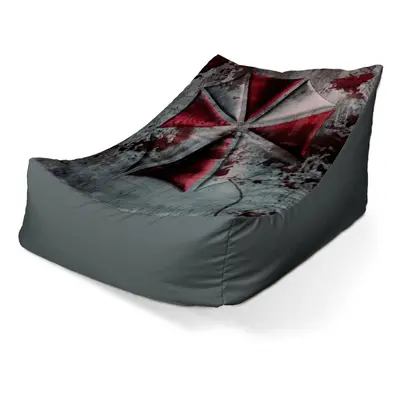 Sedací vak Lounge Resident Evil Umbrella Corporation Steel - 120 x 100 x 80 cm