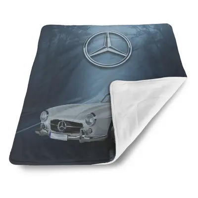 Deka pro miminko Mercedes-Benz 300 SL V lese - 90x120 cm