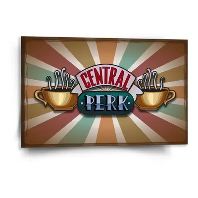 Obraz Seriál přátelé CENTRAL PERK Abstrakce - 120x80 cm