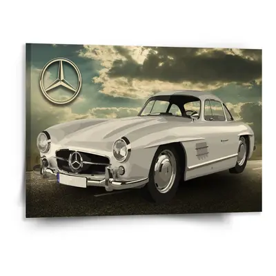 Obraz Mercedes-Benz 300 SL Na silnici - 150x110 cm