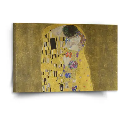 Obraz Polibek - Gustav Klimt - 120x80 cm