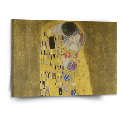 Obraz Polibek - Gustav Klimt - 150x110 cm