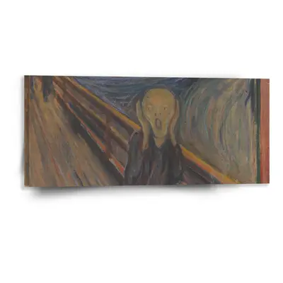 Obraz Výkřik - Edvard Munch - 110x50 cm