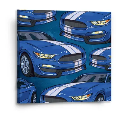 Obraz Mustang Pattern - 50x50 cm