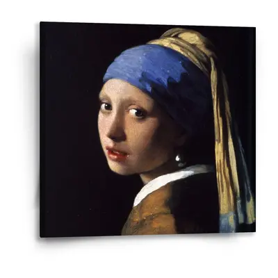 Obraz Dívka s perlou - Johannes Vermeer - 50x50 cm