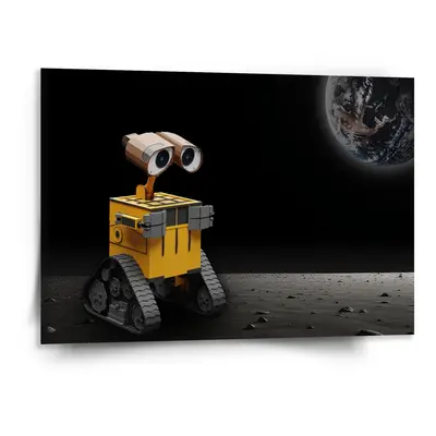 Obraz Wall-E robot Měsíc - 150x110 cm