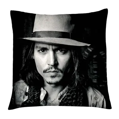 Polštář Johny Depp 01 Mybesthome 40x40 cm Varianta: Povlak na polštář, 40x40 cm