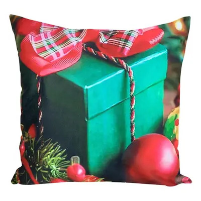 Vánoční polštář CHRISTMAS TIME H 40x40 cm Mybesthome Varianta: Povlak na polštář s antialergicko