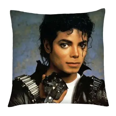 Polštář Michael Jackson 02 Mybesthome 40x40 cm Varianta: Povlak na polštář s prošívanou výplní, 