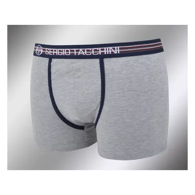 Pánské vzorované boxerky 18489 grigio Sergio Tacchini Velikost: L(6) vel. 52, Barva: grigio