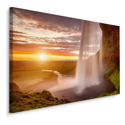 Plátno Vodopád Seljalandsfoss Na Islandu Varianta: 40x30