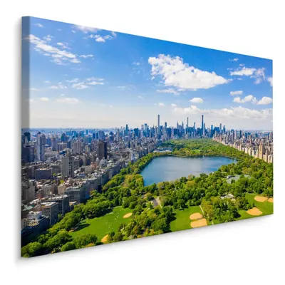 Plátno Letecký Pohled Na Central Park V New Yorku Varianta: 40x30