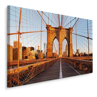 MyBestHome BOX Plátno Brooklynský Most, New York I. Varianta: 120x80