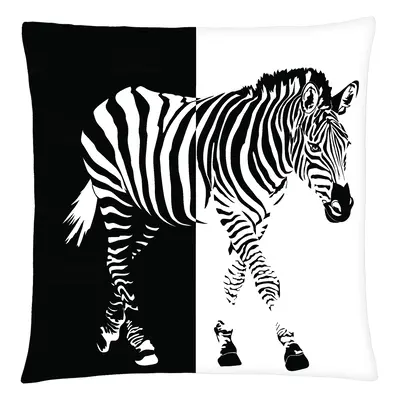 Polštář ANIMAL 30 - ZEBRA Mybesthome 40x40 cm Varianta: Povlak na polštář s výplní, 40x40 cm