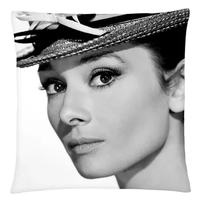 Polštář Audrey Hepburn 03 Mybesthome 40x40 cm Varianta: Povlak na polštář s antialergickou proší