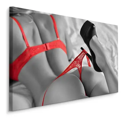 MyBestHome BOX Plátno Woman In Lingerie I. Varianta: 100x70