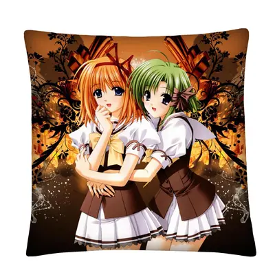 MyBestHome PRINT Polštář Svět anime manga 25 Mybesthome 40x40 cm Varianta: Povlak na polštář s p