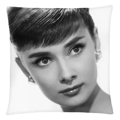 Polštář Audrey Hepburn 02 Mybesthome 40x40 cm Varianta: Povlak na polštář s výplní, 40x40 cm