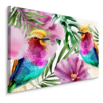 MyBestHome BOX Plátno Tropicano Birds Varianta: 100x70