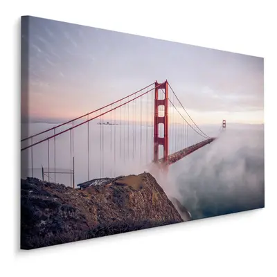 MyBestHome BOX Plátno Golden Gate Bridge, San Francisco II. Varianta: 40x30