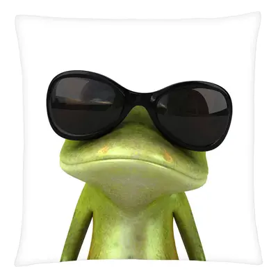 Polštář FROG 04 Mybesthome 40x40 cm Varianta: Povlak na polštář s antialergickou prošívanou výpl