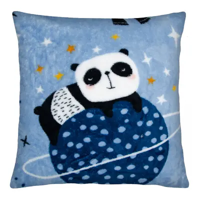 Polštář COOL PETS 40x40 cm, motiv panda, mikrovlákno Varianta: Povlak na polštář, 40x40 cm