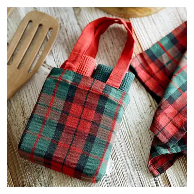 Sada kuchyňských utěrek 3 kusy | TARTAN | 3*45x65cm | 870557