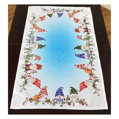 Vánoční ubrus - běhoun na stůl GNOME CHRISTMAS VI. 40x85 cm Mybesthome