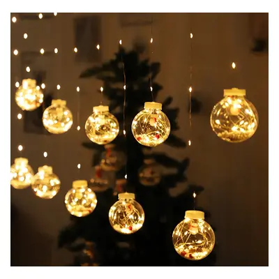 Dekorační světelný řetěz CHRISTMAS LIGHT délka 300 cm výška 40-60 cm Mybesthome