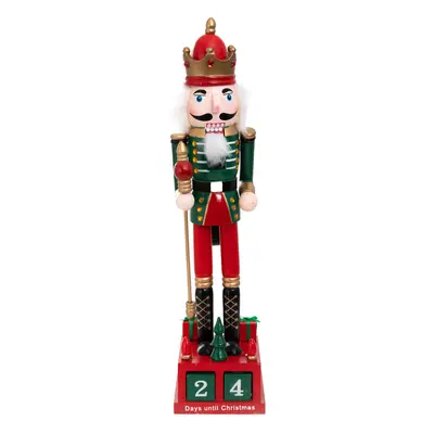 Vánoční figurka | NUTCRACKER | adventní kalendář s louskáčkem | 42 cm | 867786