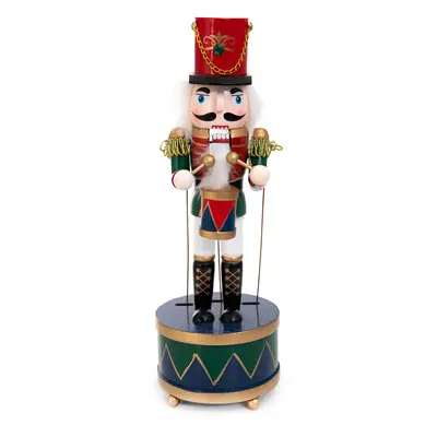 Vánoční figurka | NUTCRACKER | louskáček s bubínkem | 30 cm | 867793