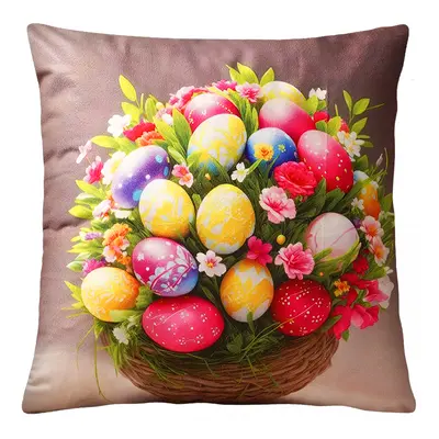 Velikonoční polštář EASTER 40x40 cm Mybesthome Varianta: Povlak na polštář, 40x40 cm