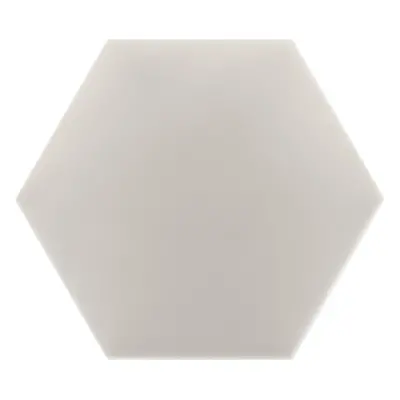 Čalouněný nástěnný panel s EKO KŮŽÍ HEXAGON 30x26 cm krémová MyBestHome